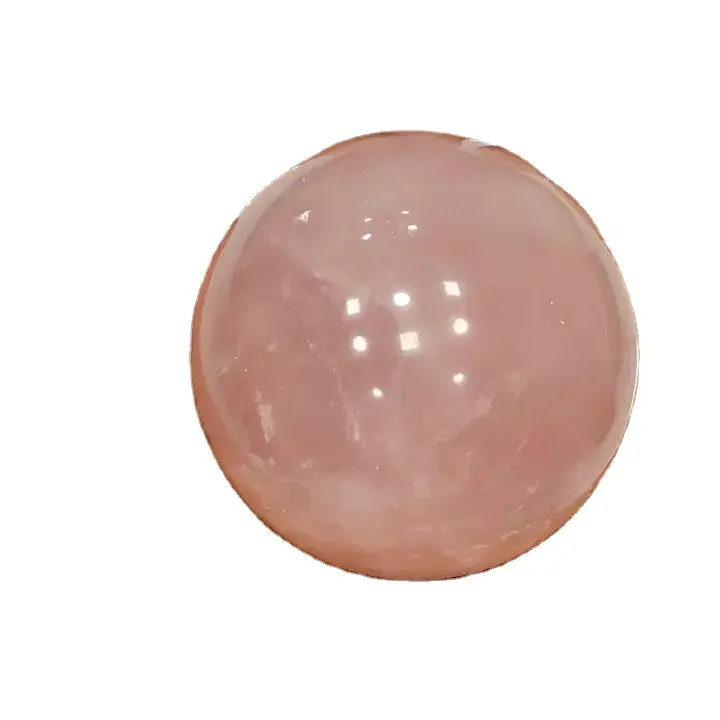 Premium quality large Rose Quartz Sphere Wholesale Large Gemstone Bulk Crystals pink Balls for sale crystal stone fountain decor