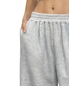 Pantalones Deportivos Anchos con Estampado Tribal Gris Personalizados de Fabricación Propia, Pantalones Deportivos Holgados de Felpa para Hombre y Mujer, Estilo Urbano, OEM Personalizado - Product Image 3