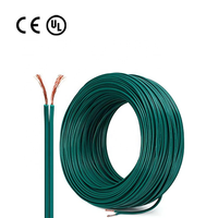 Câble plat pour lampe en cuivre de haute qualité UL C-SA 2/3 conducteurs SPT-1/SPT-2/SPT-3 18/16/14/12/10 AWG Isolation en PVC Câble pour lampe homologué
