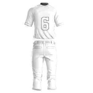 Classical <b>Unique</b> New Design Breathable Baseball Uniform 100% Polyester Wholesale Baseball Uniform - Product Image 2