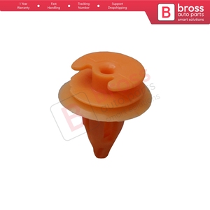BCF5030 10 Pièces Fixations de garniture de porte couleur orange pour 51411973500 - Product Image 3