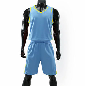 Maillot de basket-ball réversible 100% Polyester, uniforme de basket-ball sur mesure, Qito International - Product Image 1