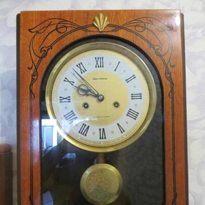 Creativo engranaje dinámico bambú y madera cara única cuarzo boda Vintage estilo antiguo sala de estar Reloj de pared Decoración - Product Image 4