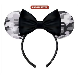 Custom Factory Direct Pre-Approval Design Jovial Concept <b>Mouse</b> Ears Hair Accessory Made-to-Order Headband - Product Image 1