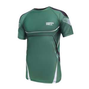 Camiseta Deportiva Green Hill 2023 Sublimada de Manga Corta con Protección UV, Ropa Deportiva MMA en Nailon Anti-UV - Product Image 4