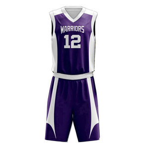 Uniforme de baloncesto para hombre personalizado New Jersey y pantalones cortos - Product Image 4