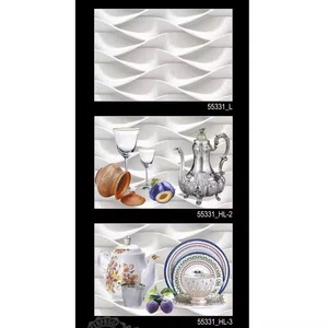 Azulejos de pared de cerámica de diseño marrón para cocina 300x450mm exportador simple y antiguo de azulejos esmaltados digitales de 30x45cm 12x18 - Product Image 6