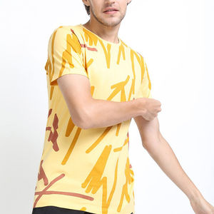 Logo personnalisé OEM T-shirts pour hommes Séchage facile à l'usine Conception populaire Couleur sur mesure Haute qualité Meilleur tarif T-shirts pour hommes - Product Image 1