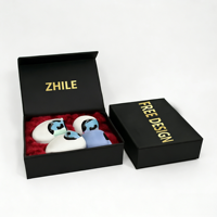 Caixa Dobrável com Fecho Magnético Personalizado, Laminação Fosca, Embalagem de Papel ECO de Luxo Pequena para Marca de Beleza e Cuidados com a Pele