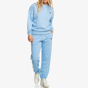 Tops y pantalones cortos de 2 piezas de algodón para mujer, trajes para correr de invierno y otoño, ligeros y transpirables con diseño de traje con cremallera - Product Image 1