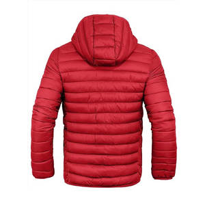 เสื้อแจ็คเก็ตพัฟเฟอร์น้ำหนักเบาสำหรับผู้ชายรุ่นใหม่ปี 2026 เสื้อแจ็คเก็ตแบบพับเก็บได้ เสื้อโค้ทฤดูหนาวมีฮู้ด - Product Image 6