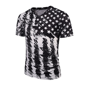 Camisetas de hombre superventas Diseño de manga corta de moda para adultos - Product Image 1