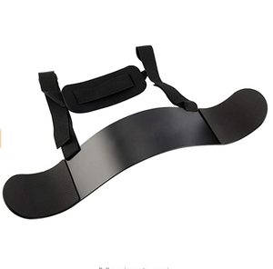 GAF Premium Cómodo Heavy Duty Arm Blaster Bicep Curl Bomber Rubber 850grm Body Building Fitness Curl Levantamiento de pesas - Product Image 2