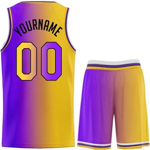Uniforme de basket-ball personnalisé, impression sur écran, maillot sans manches à col en V, short, polyester à séchage rapide, logo d'équipe, nom, numéro - Product Image 6