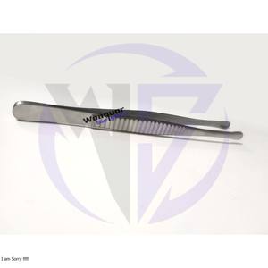 Nouvelles pinces chirurgicales russes de 15 cm en acier inoxydable de haute qualité, à usage manuel, droites, à dents bombées, instruments Wenquar - Product Image 5