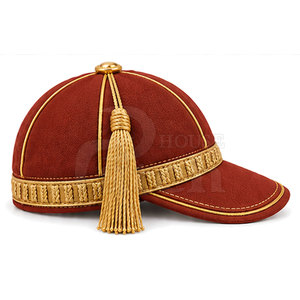 Professional Honour <b>Hat</b> Traditional Formal Ceremonial Headwear With Decorative Piping Crown <b>Band</b> Tassel Custom Event Design - Product Image 4