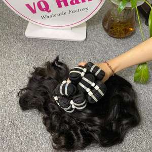 Meilleure vente 100% vierge vietnamien cambodgien naturel vague Machine Double trame Extensions de cheveux humains - Product Image 3