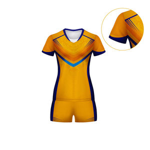Conception sublimée, créez vos propres uniformes de volley-ball sans manches pour hommes, col en V, designs personnalisés, faible MOQ - Product Image 5