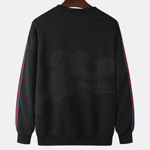 Sudaderas de Invierno para Hombre con Logotipo Personalizado al por Mayor, Cuello Redondo, 100% Algodón, Transpirables, Corte Regular - Product Image 2