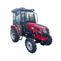 Traktor Pertanian Mini 60HP Penggerak Empat Roda dengan Penggerak Gigi, Umur Pakai Panjang, Pompa Hidrolik, Traktor Rumah Kaca