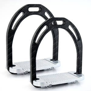 Estribos occidentales de aluminio duraderos, ligeros y personalizados, cómodos, ligeros y fuertes, antideslizantes, estribos ingleses, Conducción Segura - Product Image 3