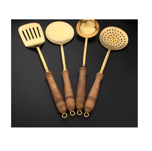 Cuchara de cocina de latón de último diseño, estilo elegante moderno, utensilios de cocina al por mayor, artesanías, el mejor cucharón de latón - Product Image 5