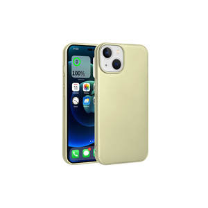 Coque en silicone Netzy SAFA Premier Gold pour iPhone 15, luxe, fine, antichoc, compatible avec les modèles 11Pro XSMax Plus - Product Image 1