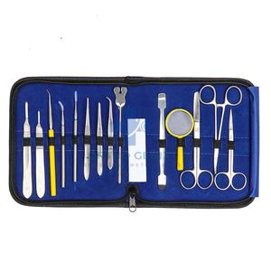 Instrumentos quirúrgicos, Laboratorio de Biología y Entomología, Kit de práctica para estudiantes de disección Manual de acero satinado de alta calidad - Product Image 3