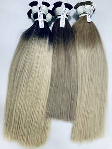 Haute qualité 100% vierge non traitée Remy Extension de cheveux naturel noir vietnamien cheveux humains disponibles en longueurs 15cm 100cm - Product Image 5