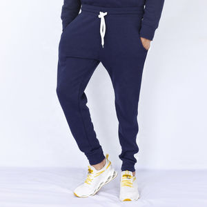 Pantalones de chándal HSI Streetwear 2026 OEM, joggers de algodón lavado de alto gramaje, estilo vintage, pierna ancha recta, acampanados, holgados, para hombre - Product Image 1