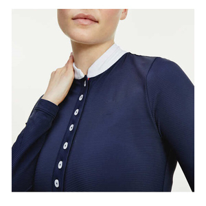 Camisas de equitación para mujer Baselayer Top Show Shirt Sportswear Ropa ecuestre personalizada de alta calidad Camisa de equitación al por mayor - Product Image 5