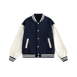 Chaqueta Bomber Personalizada de Fabricación OEM, Chaqueta Clásica de Béisbol Letterman, Ropa Exterior de Alta Calidad, Chaqueta Casual de Invierno Impermeable para Hombre - Product Image 2