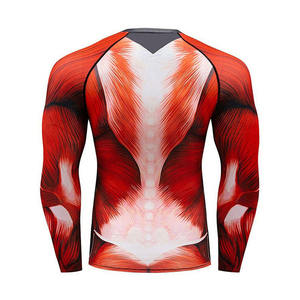 NEW 2019 <b>Superman</b> Punisher Rashgard Running <b>Shirt</b> Men T-<b>shirt</b> Long Sleeve Compression <b>Shirts</b> Gym T-<b>shirt</b> Fitness Sport <b>Shirt</b> Men - Product Image 6