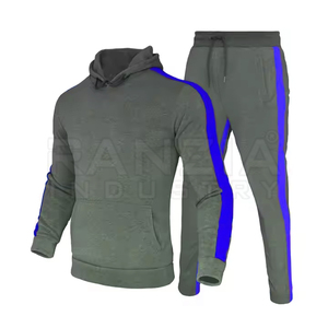 Conjuntos de chándal personalizados al por mayor, conjuntos de chándal deportivos personalizados para correr, conjunto de dos piezas - Product Image 5