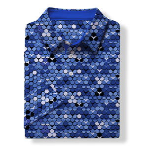 Polos de golf en gros, look décontracté, séchage rapide, évacuation de l'humidité, logo personnalisé, design d'équipe sportive, impression personnalisée - Product Image 5