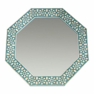 New Design Handmade MDF <b>Hexagon</b> <b>Wall</b> Mirror with Bone Inlay for Home Decor Eco-Friendly Lightweight at Cheap Price - Product Image 2