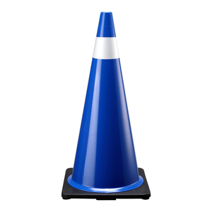 Anneau de cône de signalisation de chaîne bicolore 6mm2M, un kit pour connecter des barrières de chaîne et une chaîne bicolore 6mm2M - Product Image 3