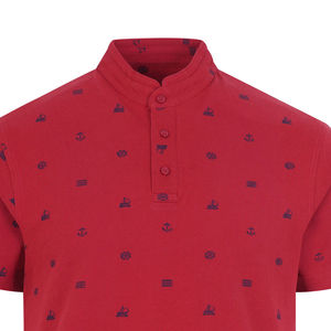 Chemises pour hommes personnalisées, douces et confortables, en coton et polyester tricoté, à manches courtes, unies, avec impression de logo, couleur personnalisée OEM - Product Image 6