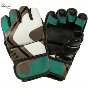 ถุงมือชกมวย MMA หนัง PU ถุงมือชกมวยถุงมือต่อสู้ - Product Image 5