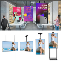 Écran LCD pour vitrine, affichage numérique intérieur haute luminosité, écran publicitaire, lecteur d'affichage numérique Android