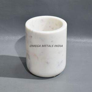 Enfriador de vino de mármol blanco versátil y cubo de hielo para almacenamiento de vino y champán de primera calidad, perfecto para regalos y uso doméstico - Product Image 1