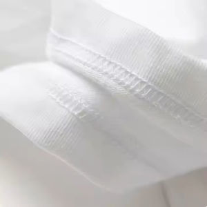 Camisetas de Algodón Personalizadas para Hombre 2026, Estilo Holgado con Hombros Caídos, Color Blanco y Negro, Económicas, de Alta Calidad y Secado Rápido - Product Image 4