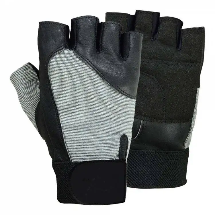 Top Quality Weightlifting Bodybuilding Exercise Gym Gloves Light Weight Breathable Comfortable Genuine Goat Nappa Leather