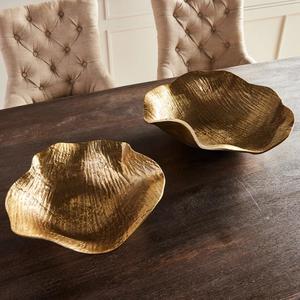 Venta caliente Cuenco de almacenamiento de galletas de lujo Metal de aluminio Nuevo diseño Cuenco para servir frutas con cúpula de vidrio Tuerca y aperitivos Cuenco para servir - Product Image 6