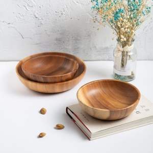 Bol de service en bois de qualité supérieure avec une construction durable offrant fiabilité pour un usage quotidien et occasionnel - Product Image 6