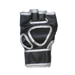 Gants d'entraînement de boxe et de MMA en cuir de vachette à demi-doigts pour hommes - Product Image 2