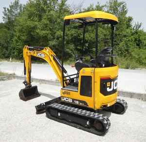 Mini-excavatrice TOP POWER JCB 18Z-1 T3, excavatrice compacte à chenilles à balancement de queue nul avec hydraulique auxiliaire - Product Image 3