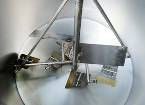 Marmite de cuisson planétaire industrielle de 100 litres à chauffage sphérique automatique sous pression avec mélangeur pour sauces - Product Image 6