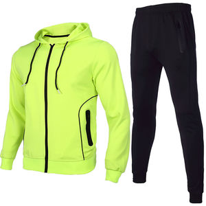 Sudadera con capucha de chándal para hombre, ropa deportiva sólida para correr con jersey de manga larga, conjuntos de sudaderas informales para hombre a bajo precio - Product Image 3