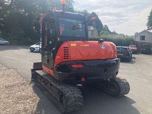 Excavadora de orugas Kubota usada de calidad, mini excavadora de orugas a la venta - Product Image 4